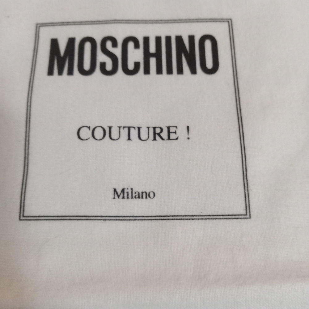 Moschino dust bag 14.5"x10".